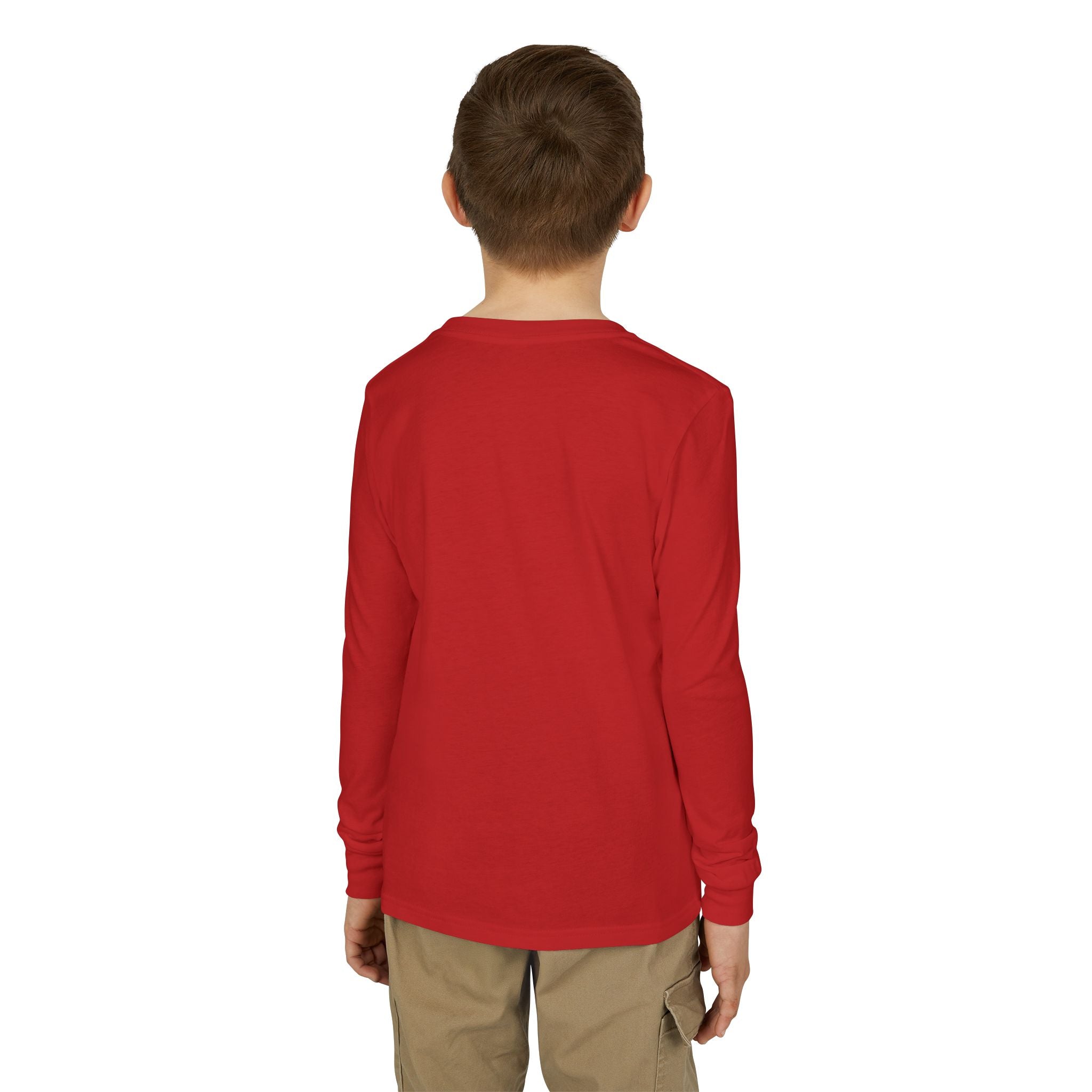 Youth Jersey Long Sleeve Tee - Albanian Origins Logo