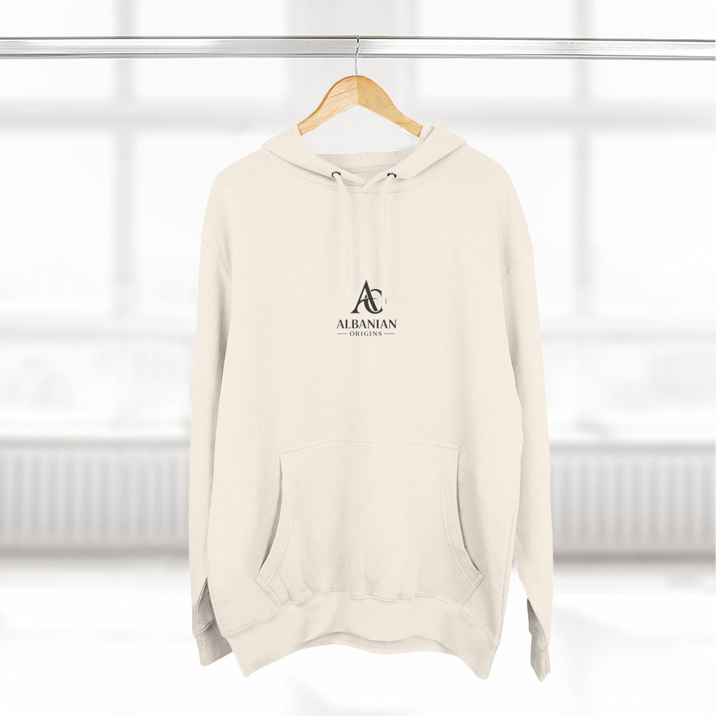 Albanian Origins - Three-Panel Fleece Hoodie