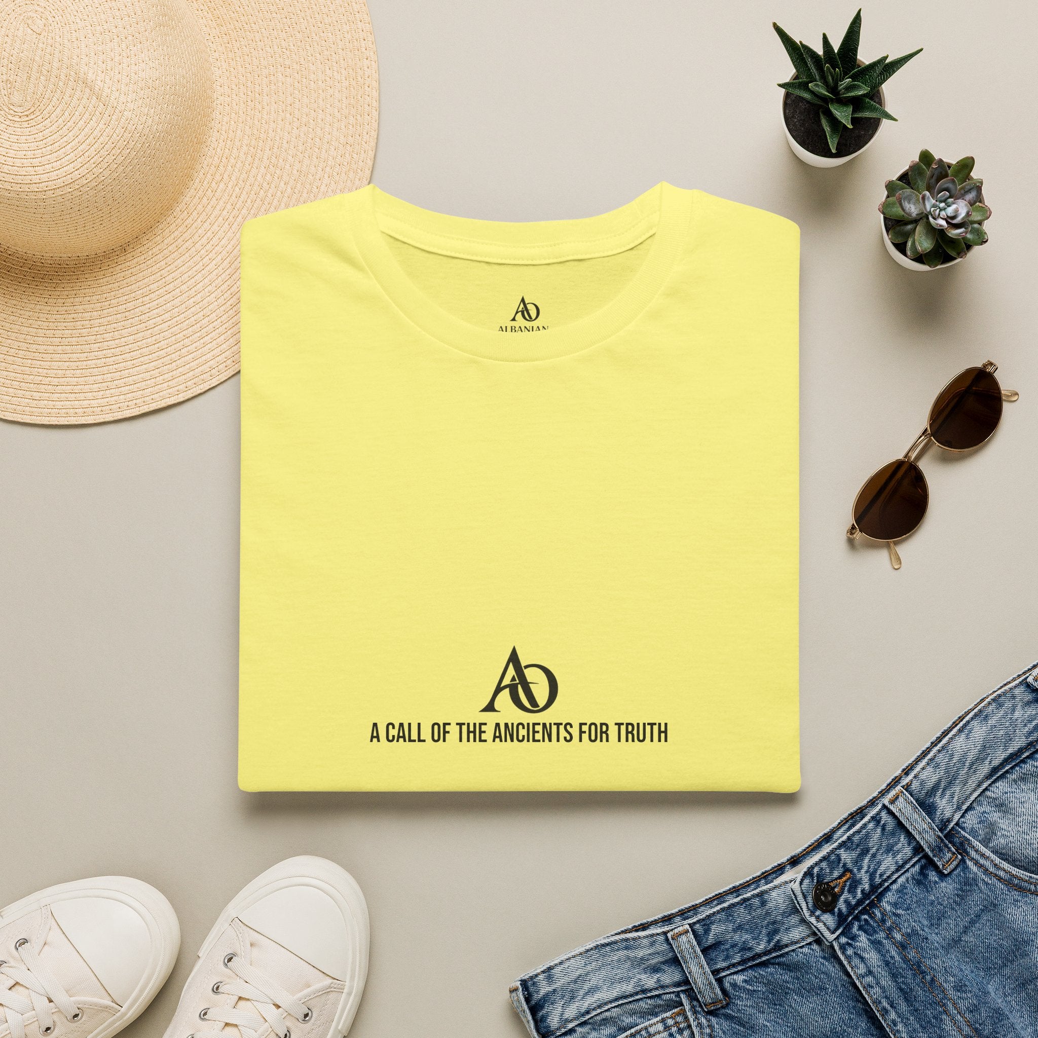 Unisex Softstyle T-Shirt - Albanian Origins - A Call of the Ancients for Truth