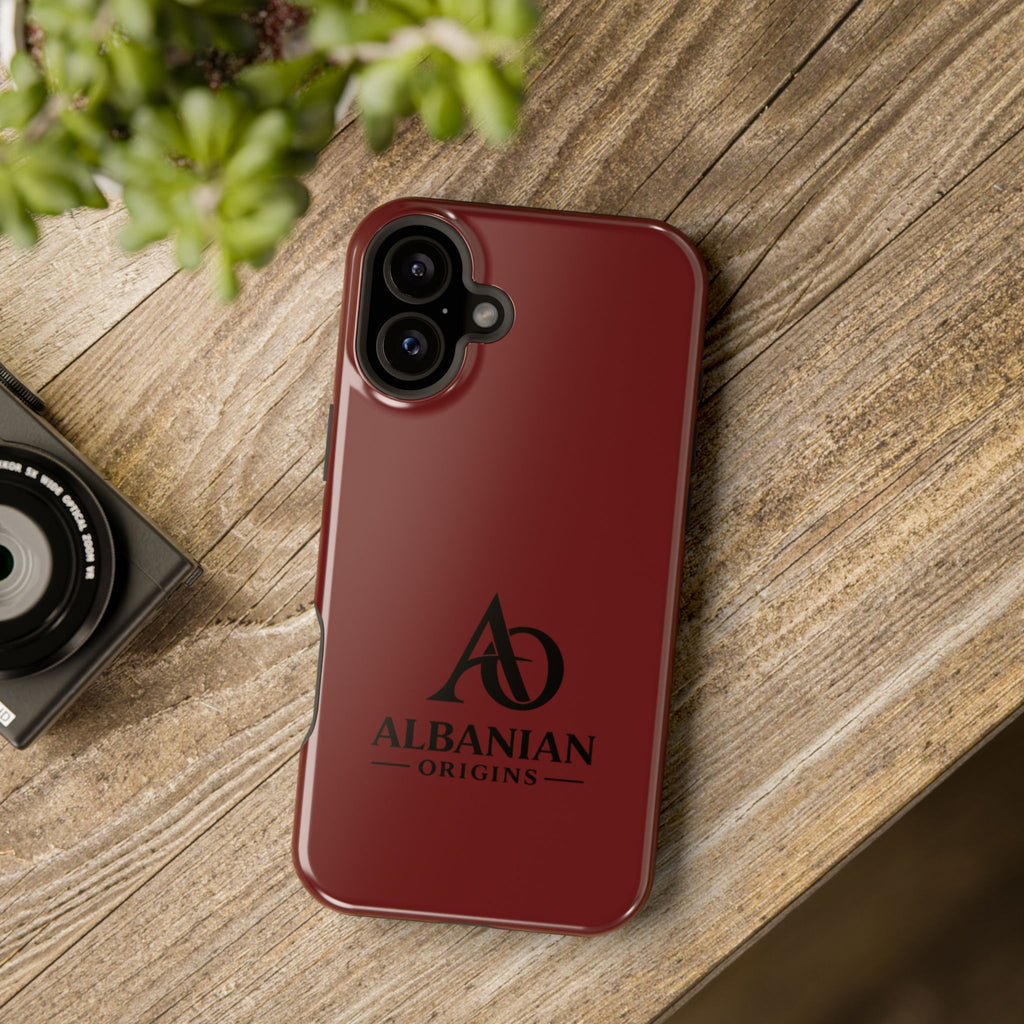 Magnetic Impact-Resistant Cases - Albanian Origins Logo