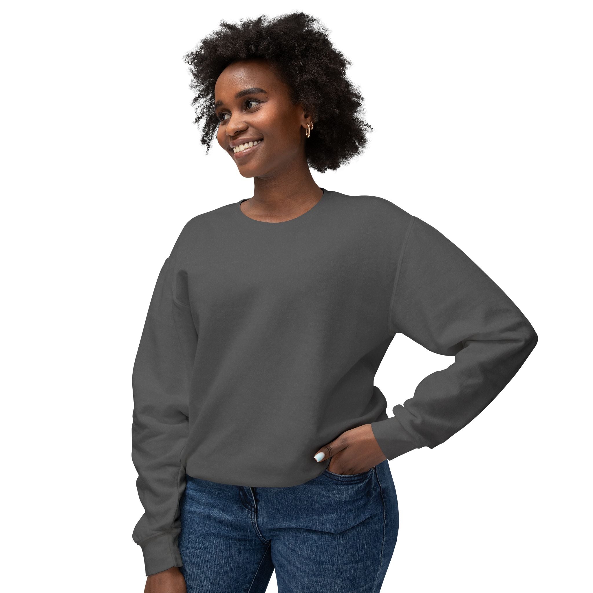 Unisex Lightweight Crewneck Sweatshirt - Albanian Origins