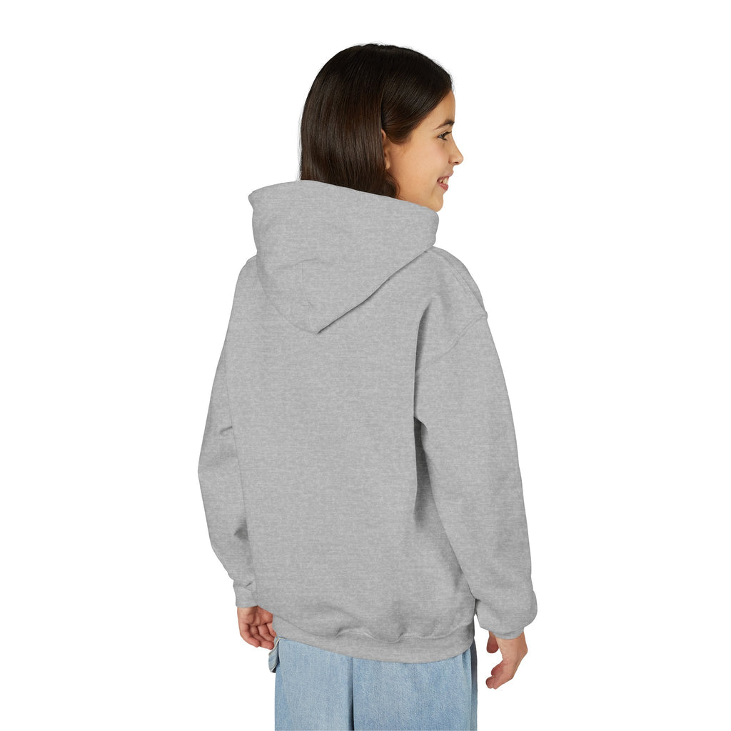 Youth Heavy Blend Hooded Sweatshirt - Albanian Origins Eagle