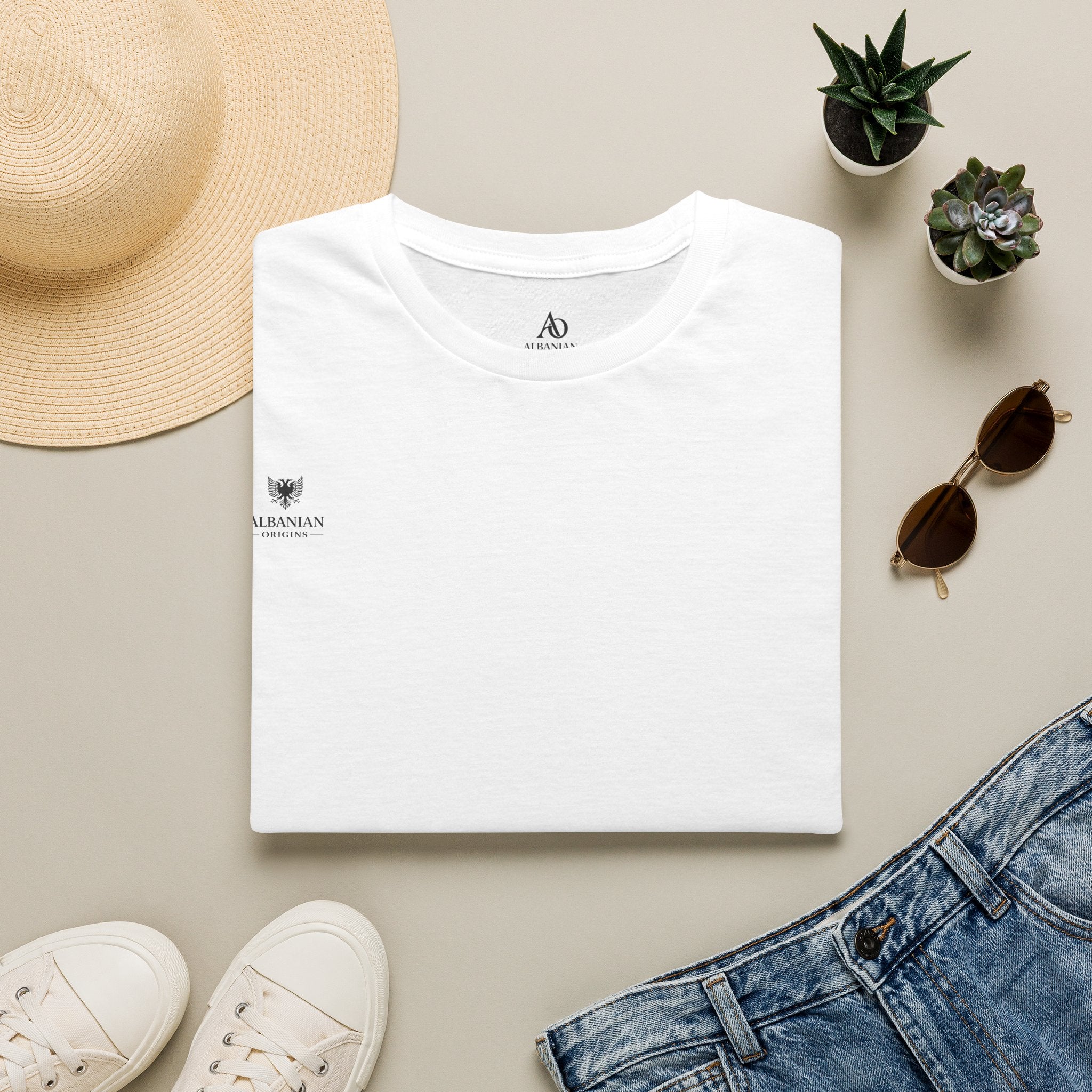 Unisex Softstyle T-Shirt - Albanian Origins Eagle