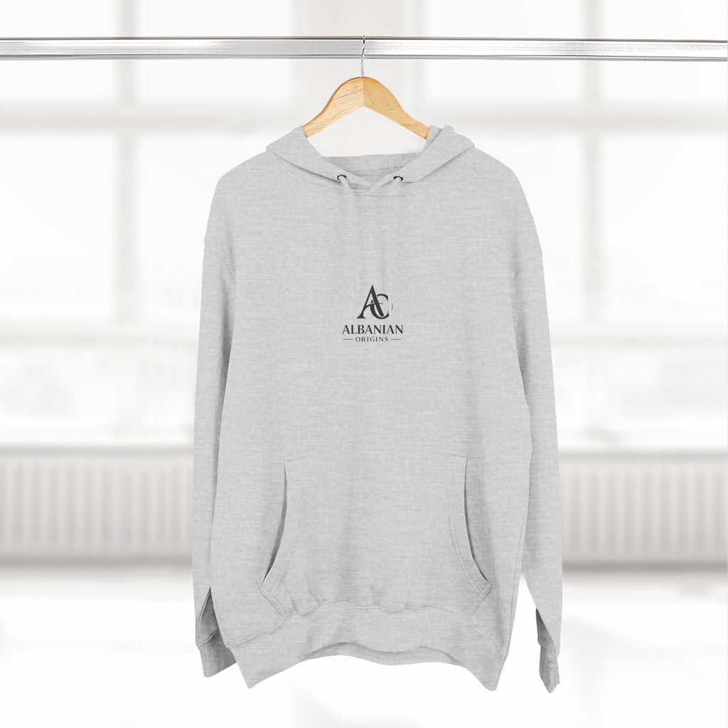 Albanian Origins - Three-Panel Fleece Hoodie