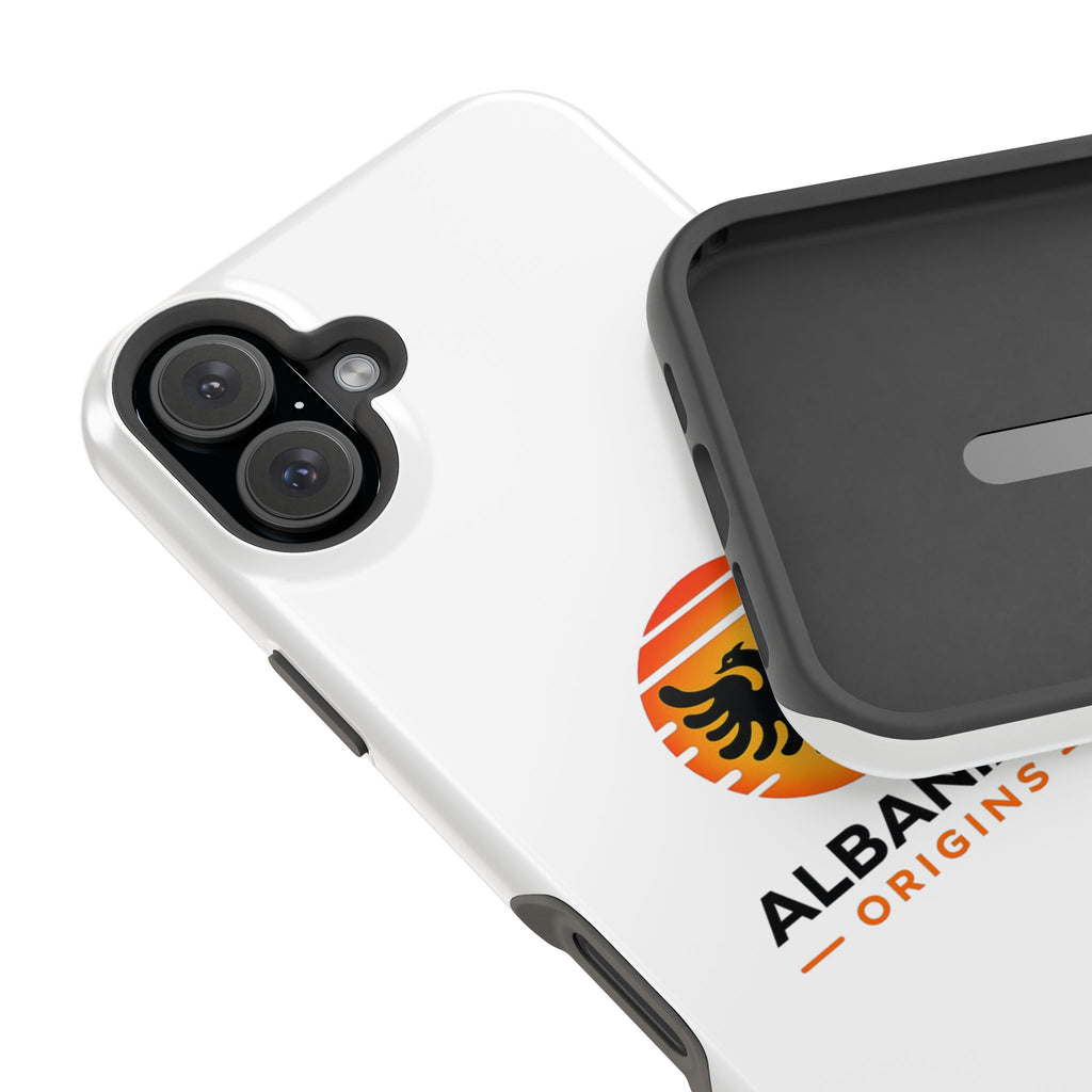 Magnetic Impact-Resistant Cases - Albanian Origins Sun Logo