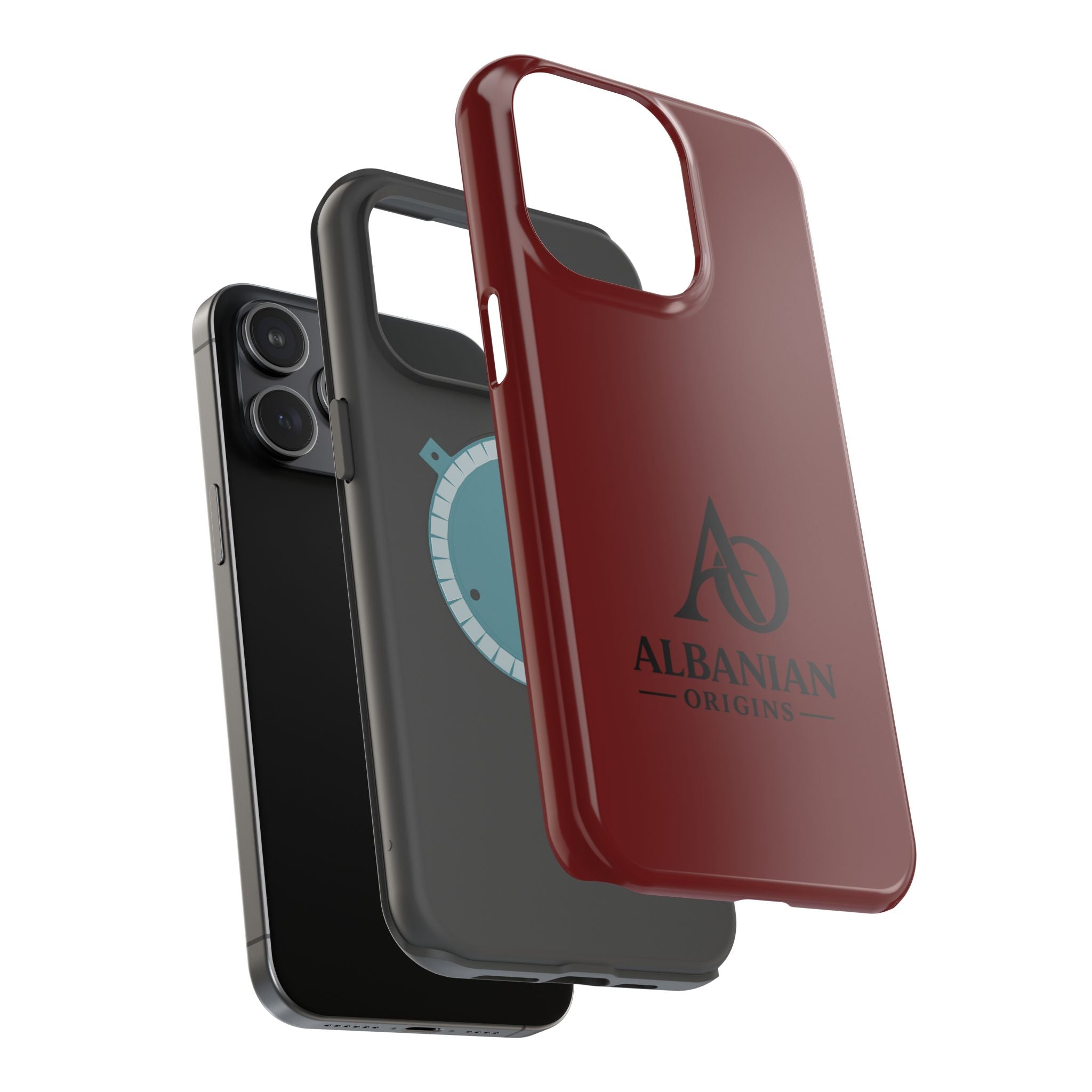 Magnetic Impact-Resistant Cases - Albanian Origins Logo