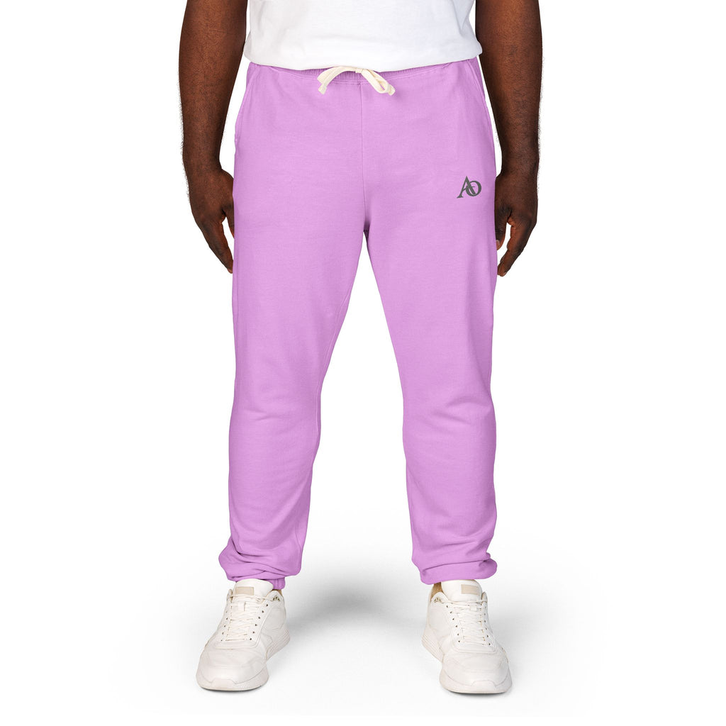 Unisex Garment-Dyed Fleece Sweatpants