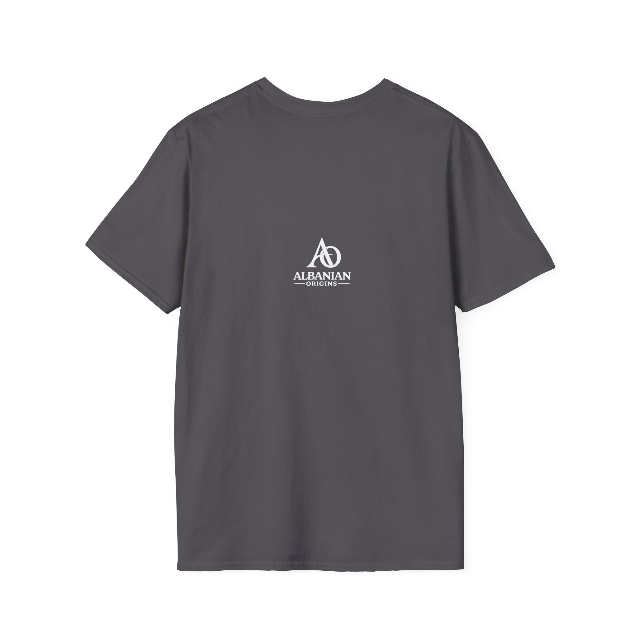 Unisex Softstyle T-Shirt - Albanians Against Corruption - Albanian Origins