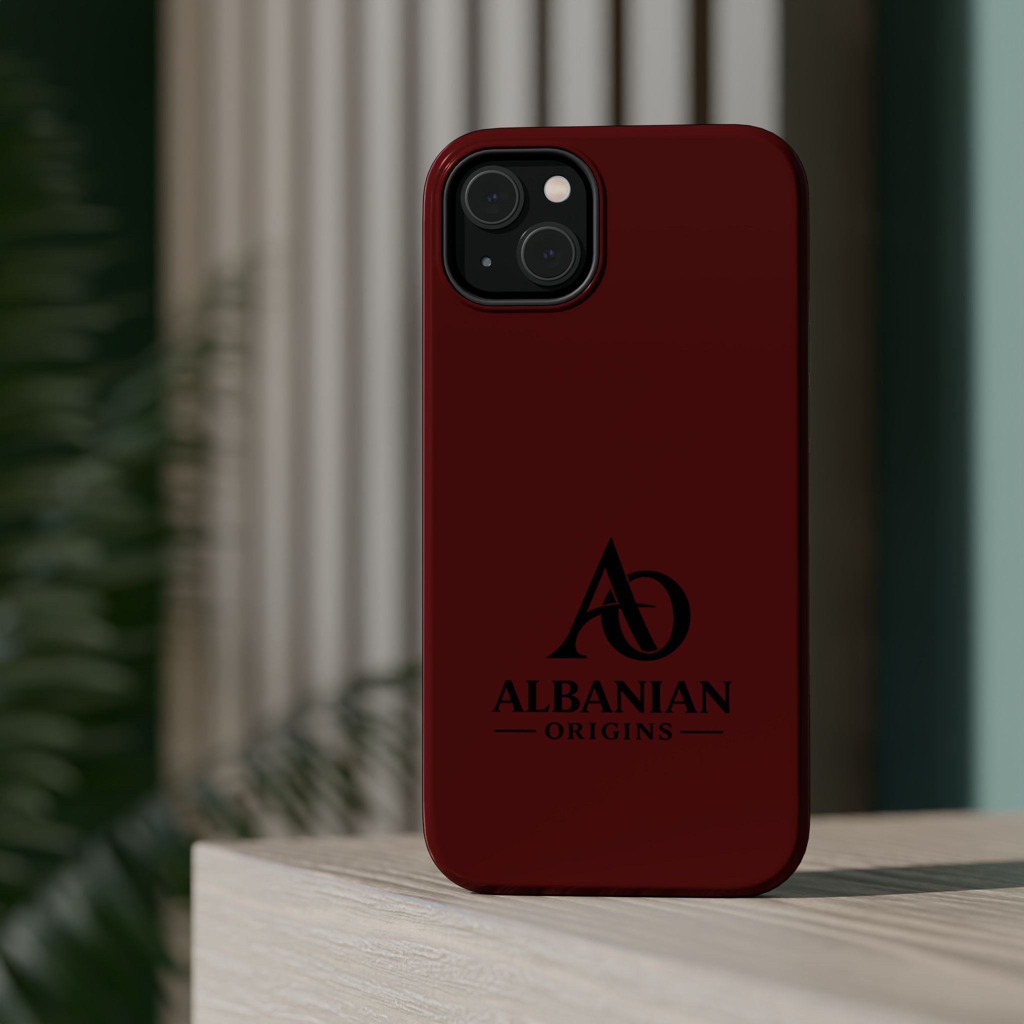 Magnetic Impact-Resistant Cases - Albanian Origins Logo