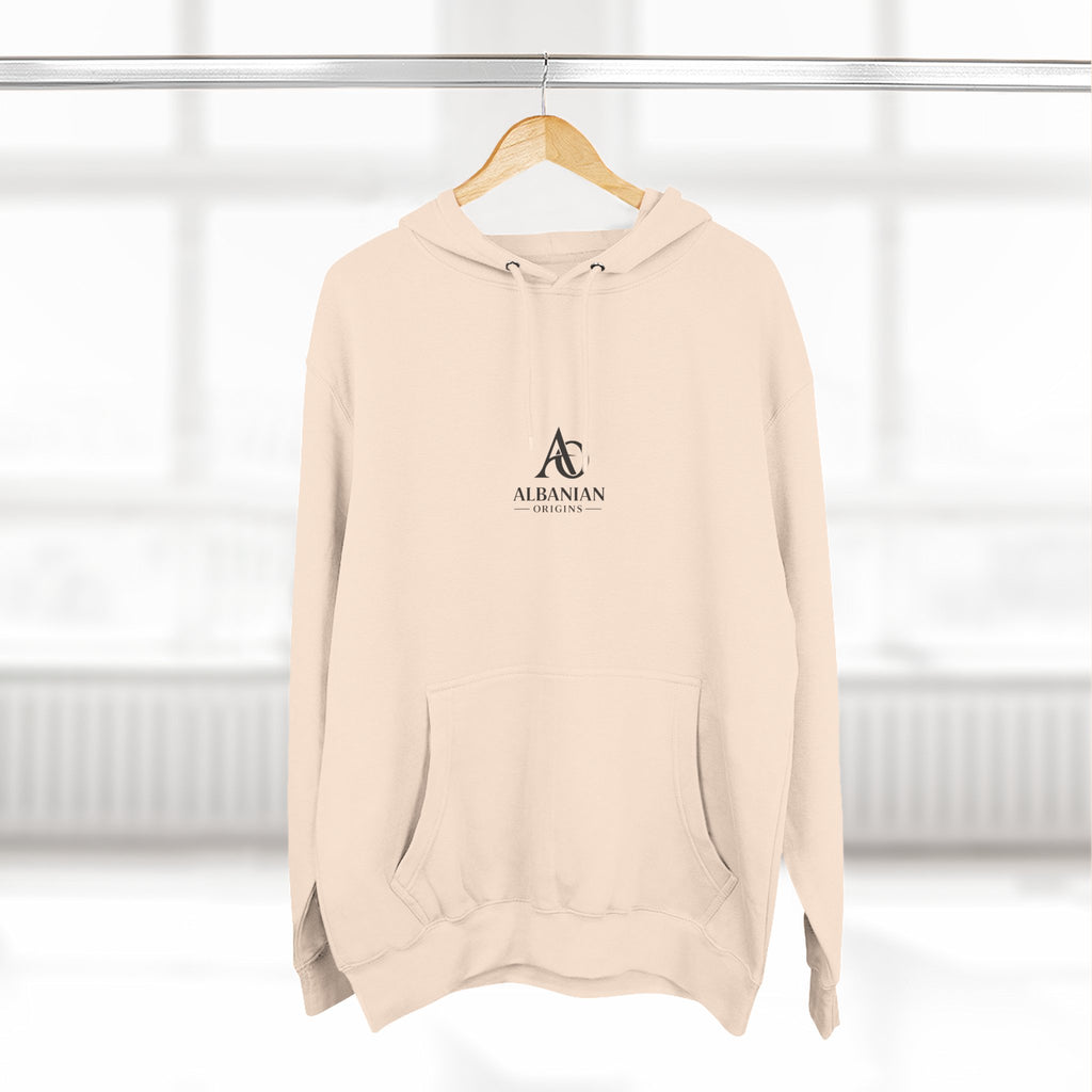 Albanian Origins - Three-Panel Fleece Hoodie