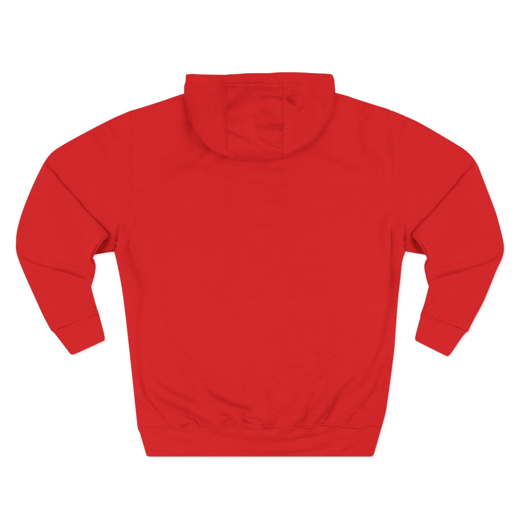 Three-Panel Fleece Hoodie - Albanian Origins Eagle