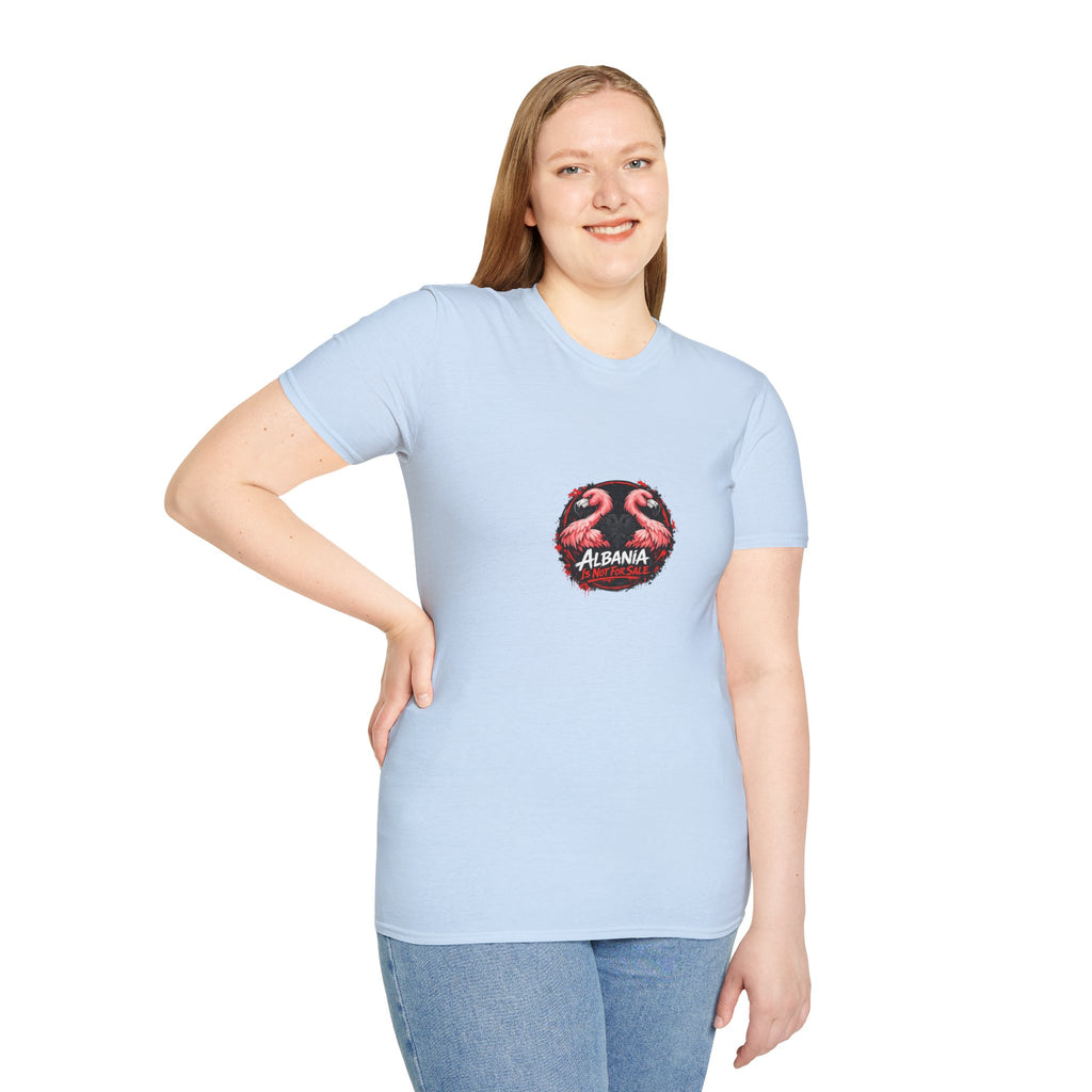 Unisex Softstyle T-Shirt - Albania is not for sale - Albanian Origins