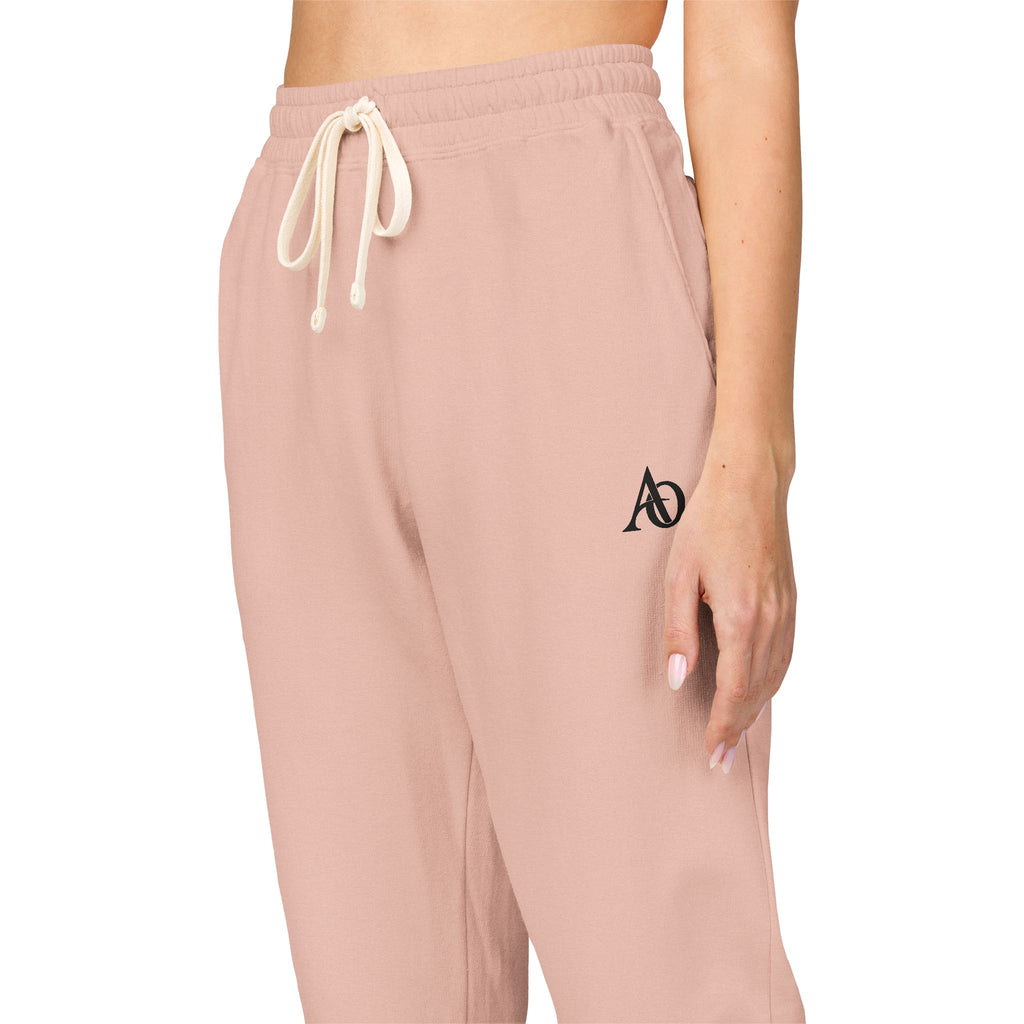 Unisex Garment-Dyed Fleece Sweatpants