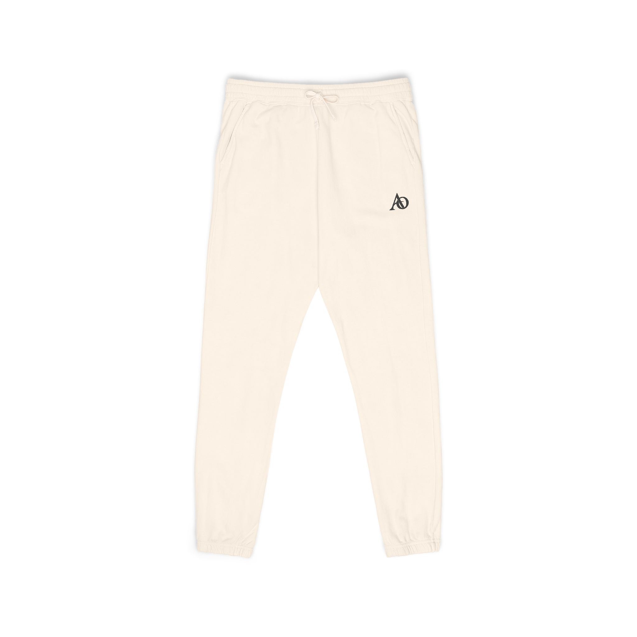 Unisex Garment-Dyed Fleece Sweatpants