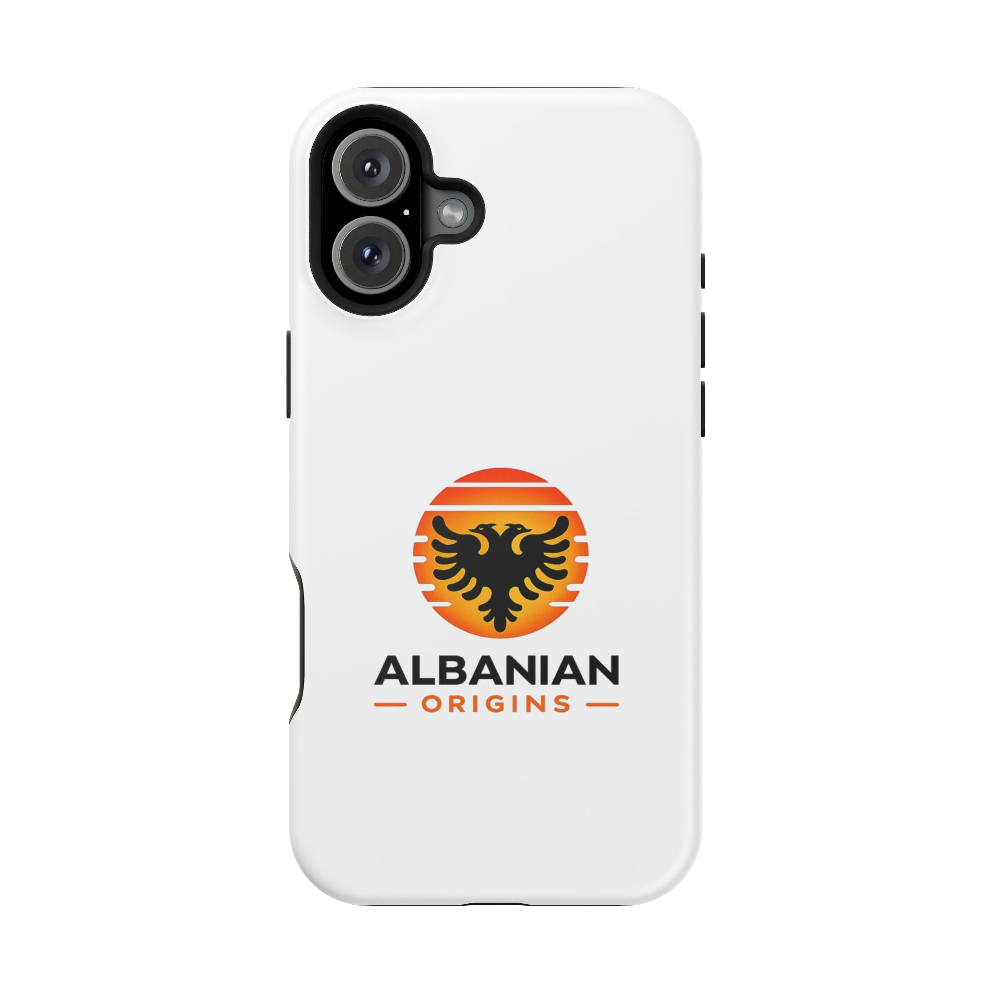 Magnetic Impact-Resistant Cases - Albanian Origins Sun Logo
