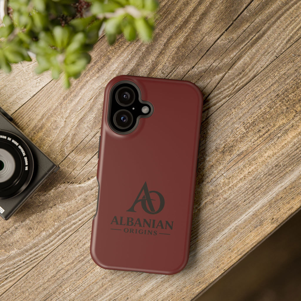 Magnetic Impact-Resistant Cases - Albanian Origins Logo