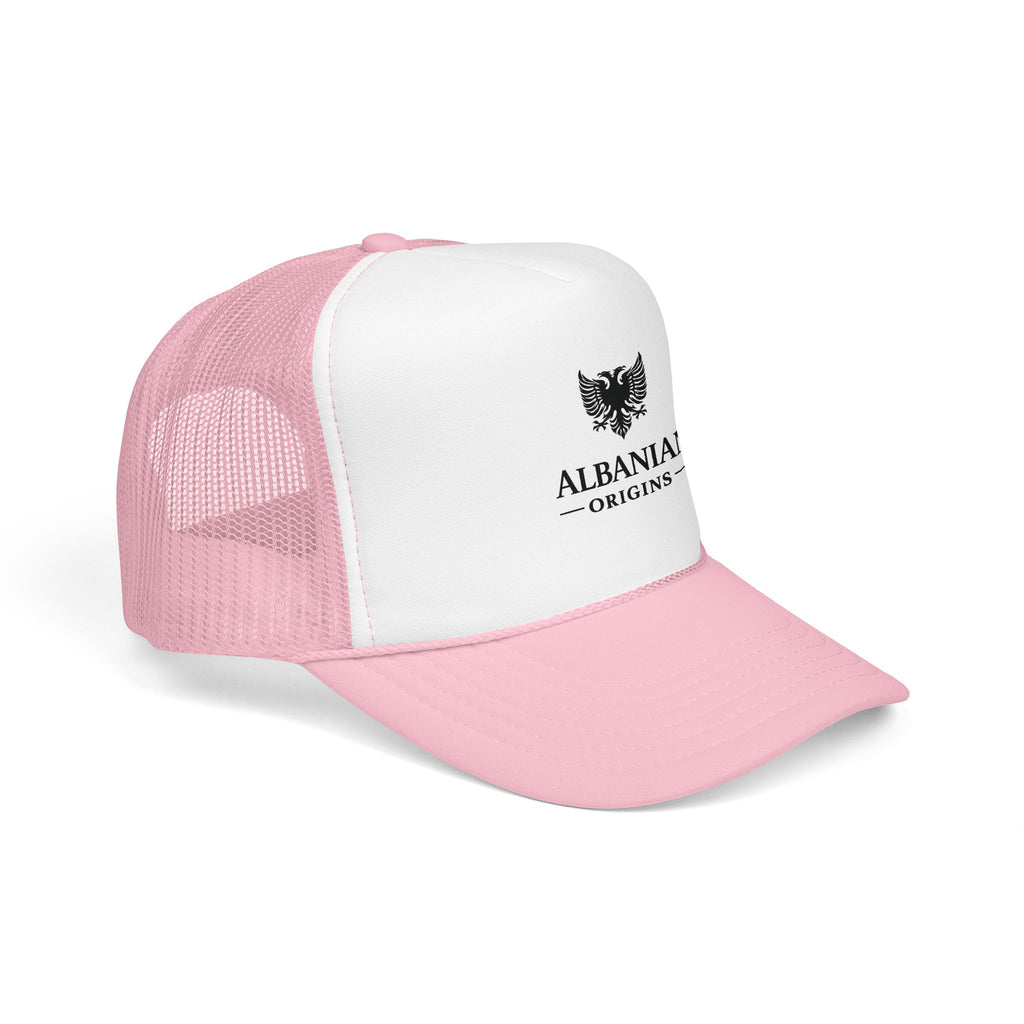 Foam Trucker Hat - Albanian Origins Eagle