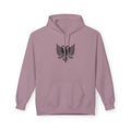 Unisex Midweight Softstyle Fleece Hoodie - Tribal Eagle  Design - Albanian Origins