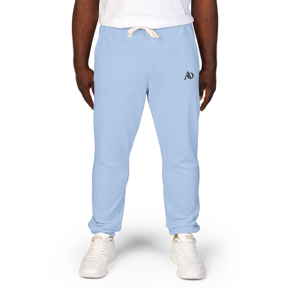 Unisex Garment-Dyed Fleece Sweatpants