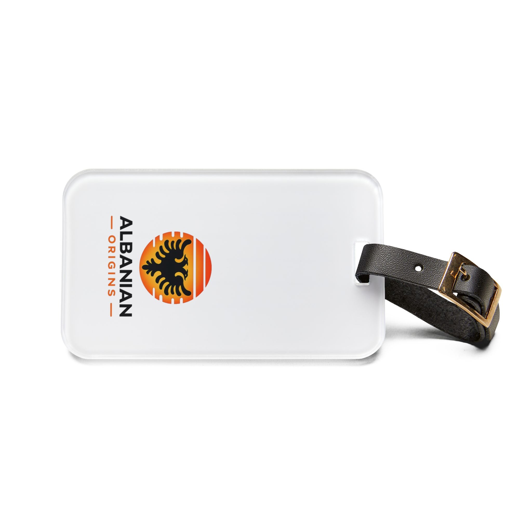 Luggage Tag - Albanian Origins Sun Logo