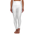 High Waisted Yoga Leggings (AOP) - Albanian Origins