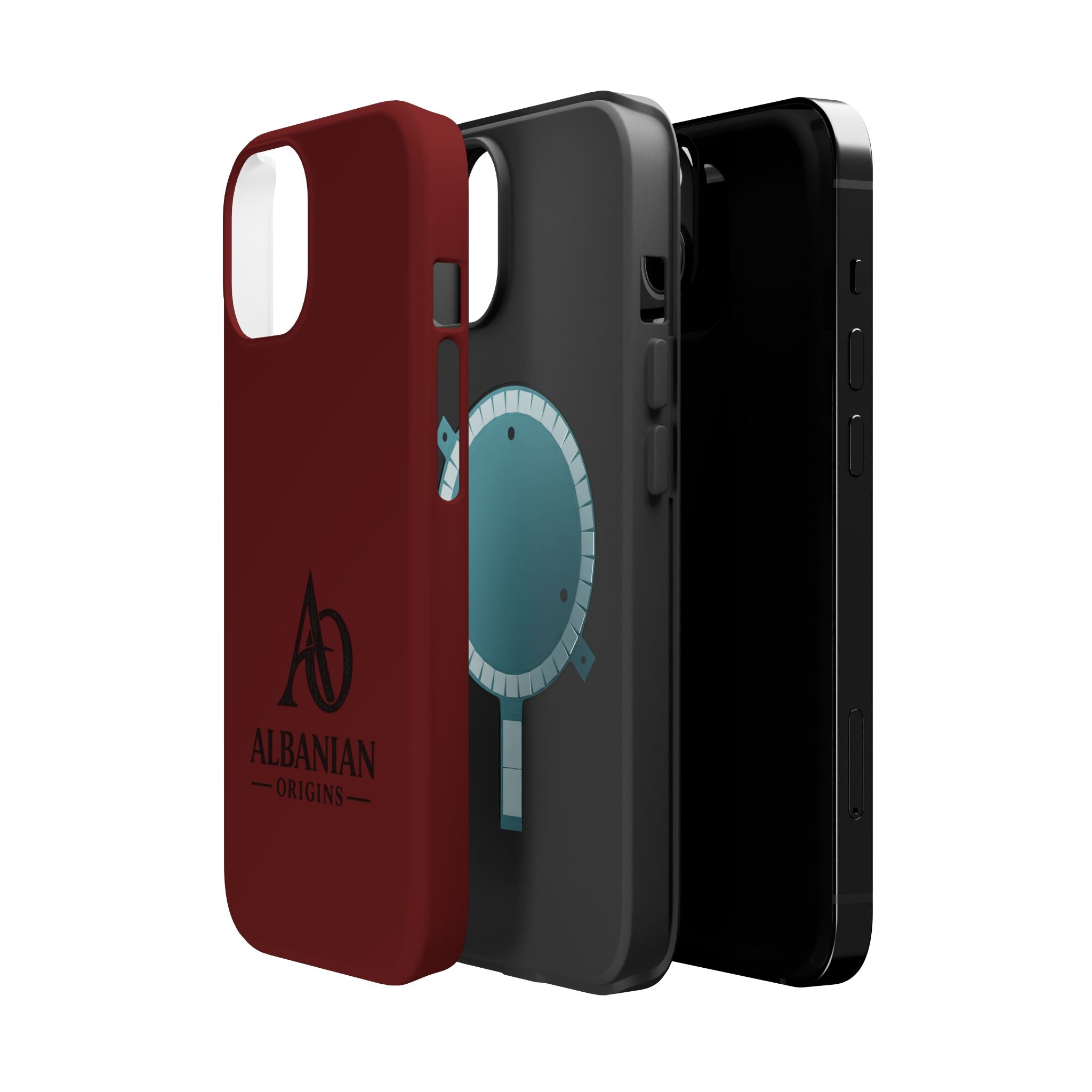 Magnetic Impact-Resistant Cases - Albanian Origins Logo