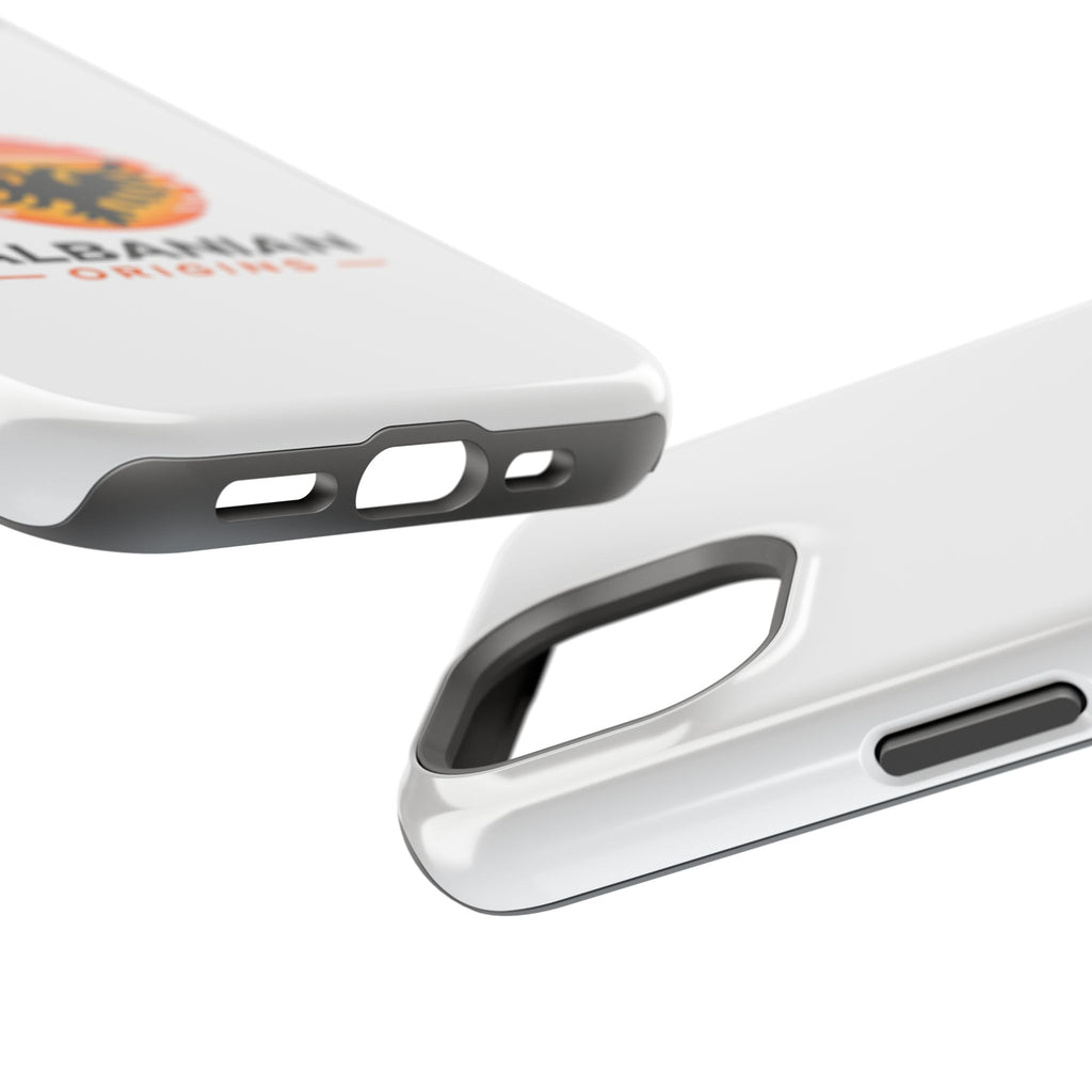 Magnetic Impact-Resistant Cases - Albanian Origins Sun Logo