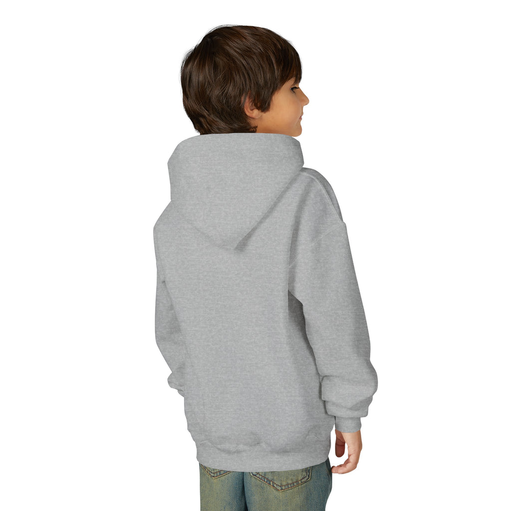 Youth Heavy Blend Hooded Sweatshirt - Albanian Origins Eagle