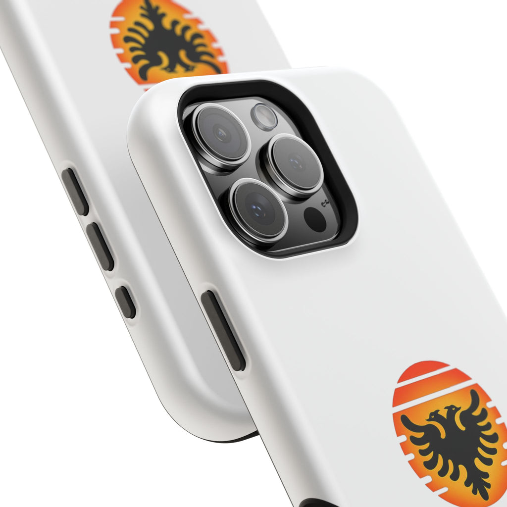 Magnetic Impact-Resistant Cases - Albanian Origins Sun Logo