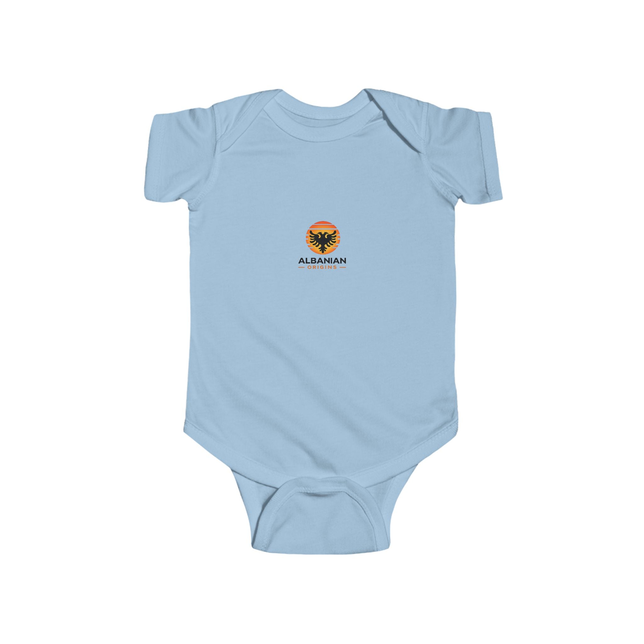Infant Fine Jersey Bodysuit - Albanian Origins Sun Logo