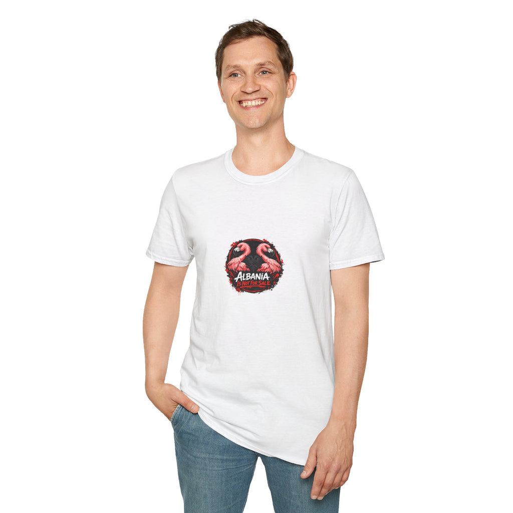 Unisex Softstyle T-Shirt - Albania is not for sale - Albanian Origins