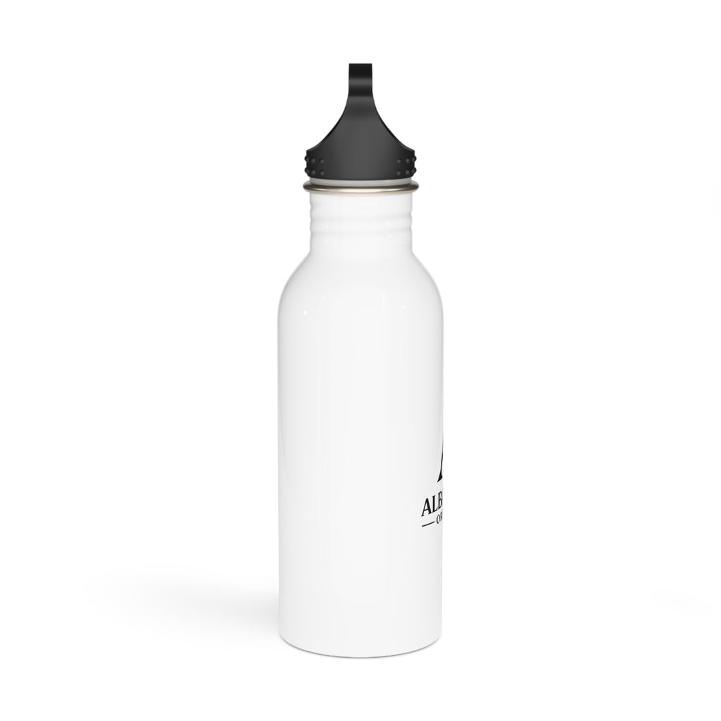 Stainless Steel Water Bottle - Albanian Origins Logo