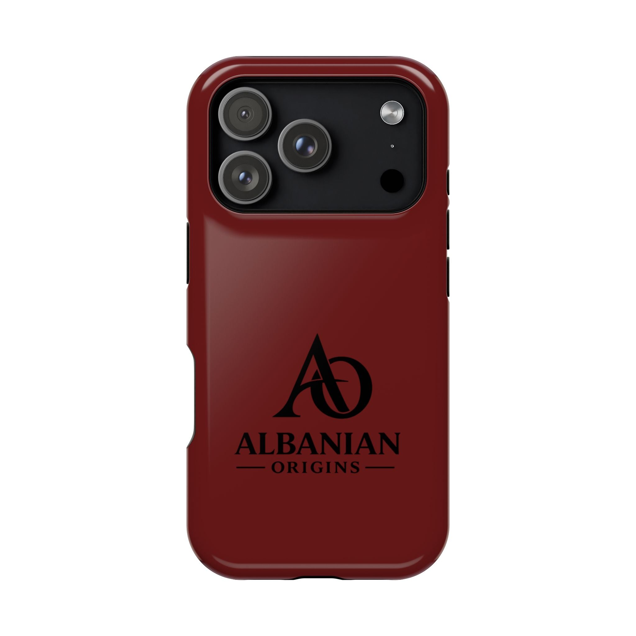 Magnetic Impact-Resistant Cases - Albanian Origins Logo