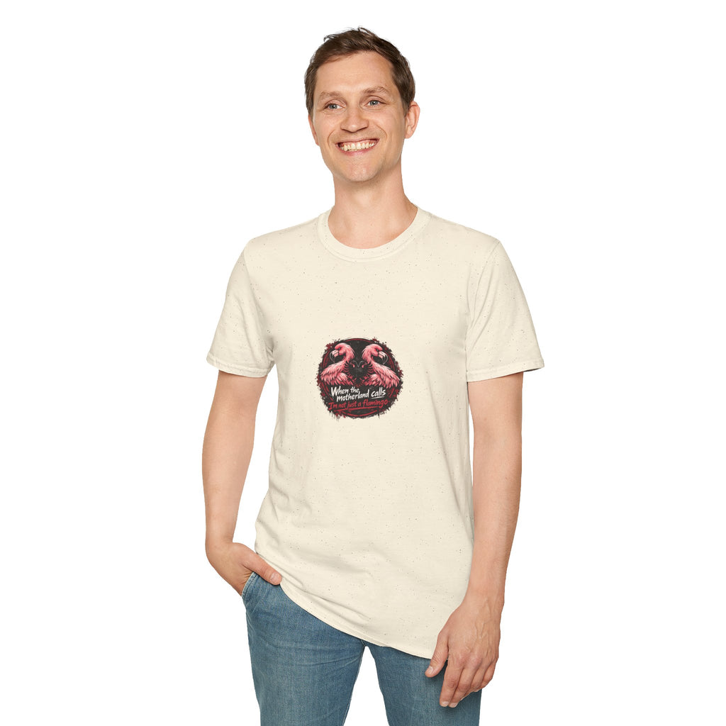 Unisex Softstyle T-Shirt - Motherland Calls - Albanian Origins