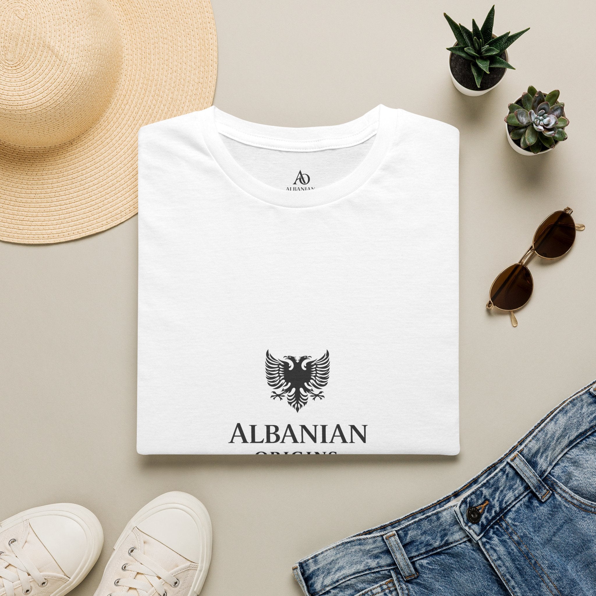 Unisex Softstyle T-Shirt - Albanian Origins Eagle