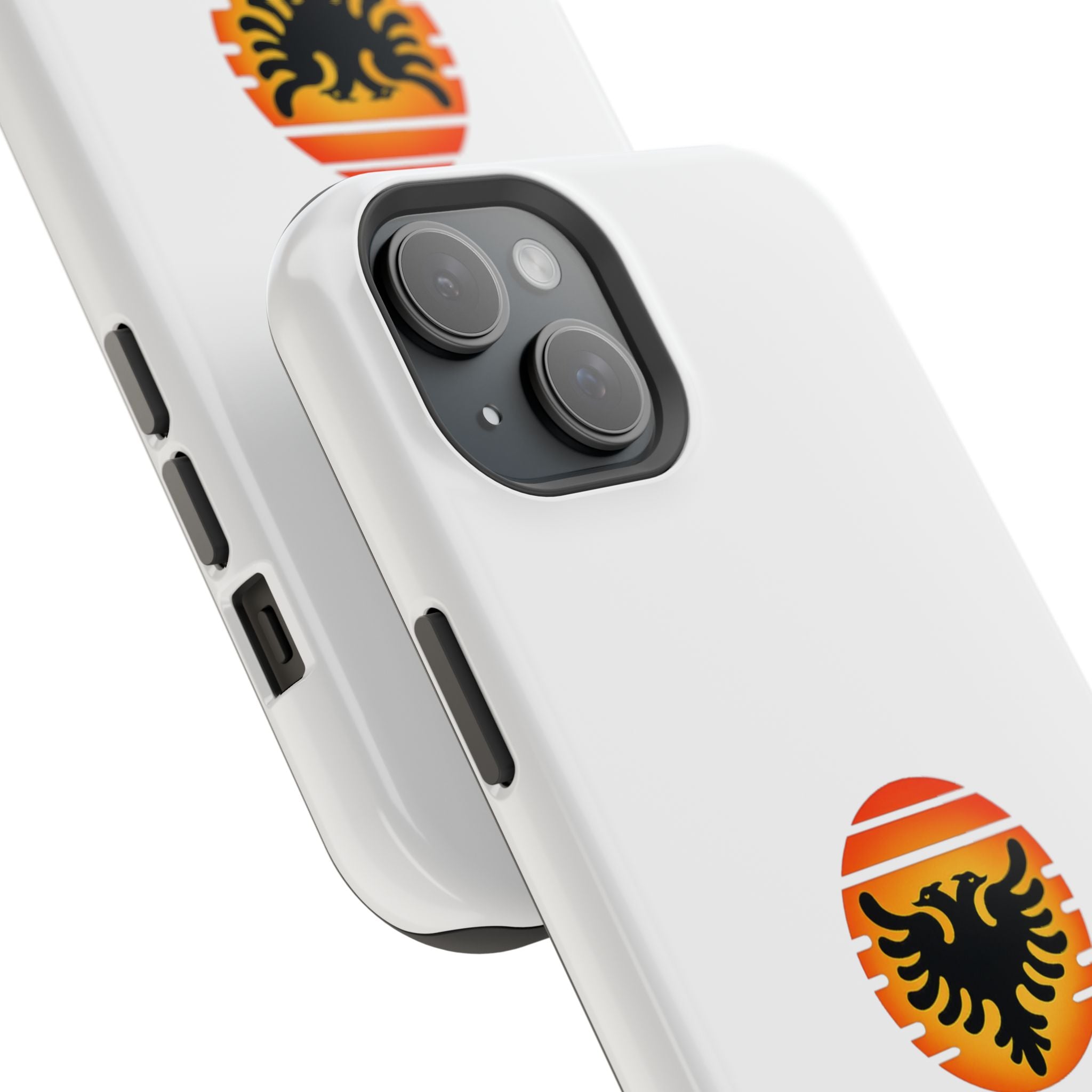 Magnetic Impact-Resistant Cases - Albanian Origins Sun Logo