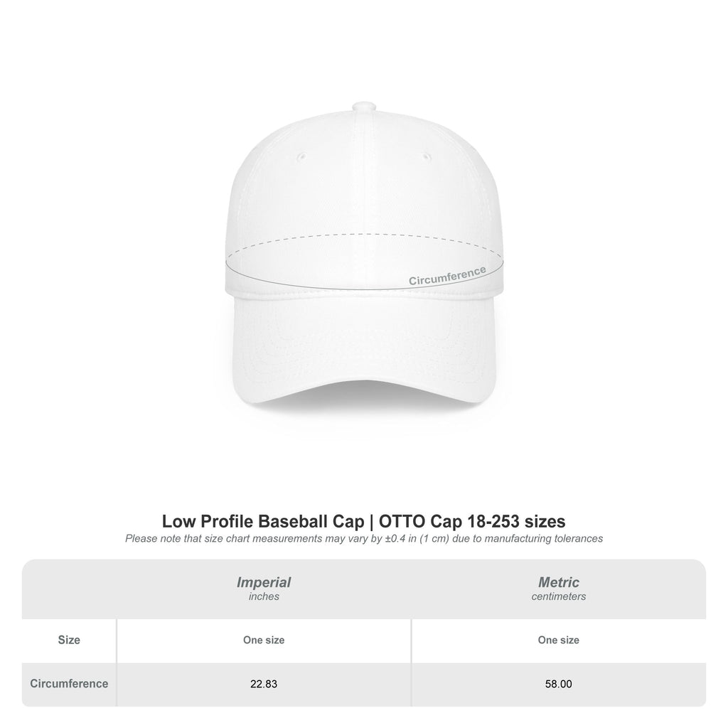 Low Profile Baseball Cap - Albanian Origins Logo