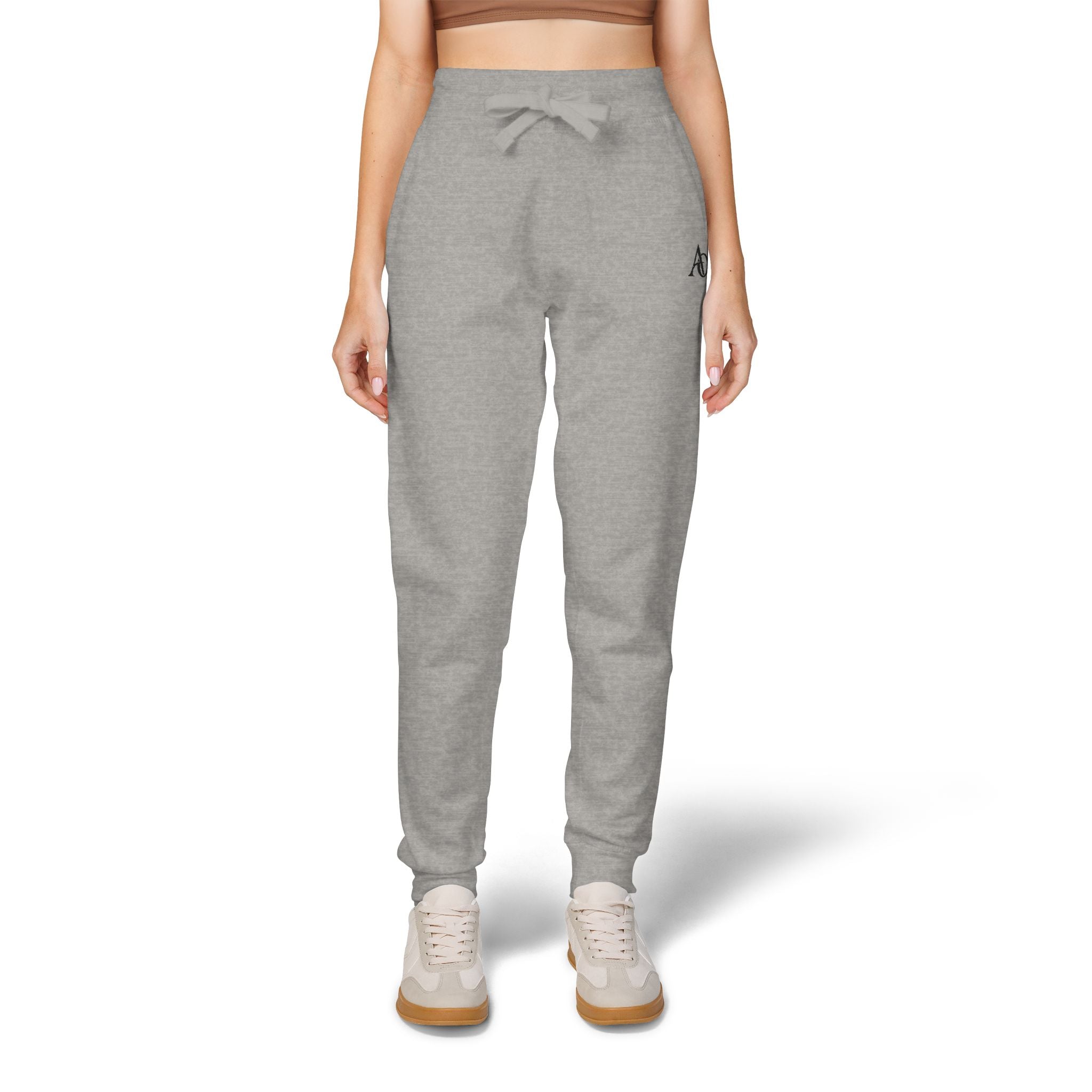 Unisex Fleece Sweatpants (Embroidery) - AO Logo - Albanian Origins