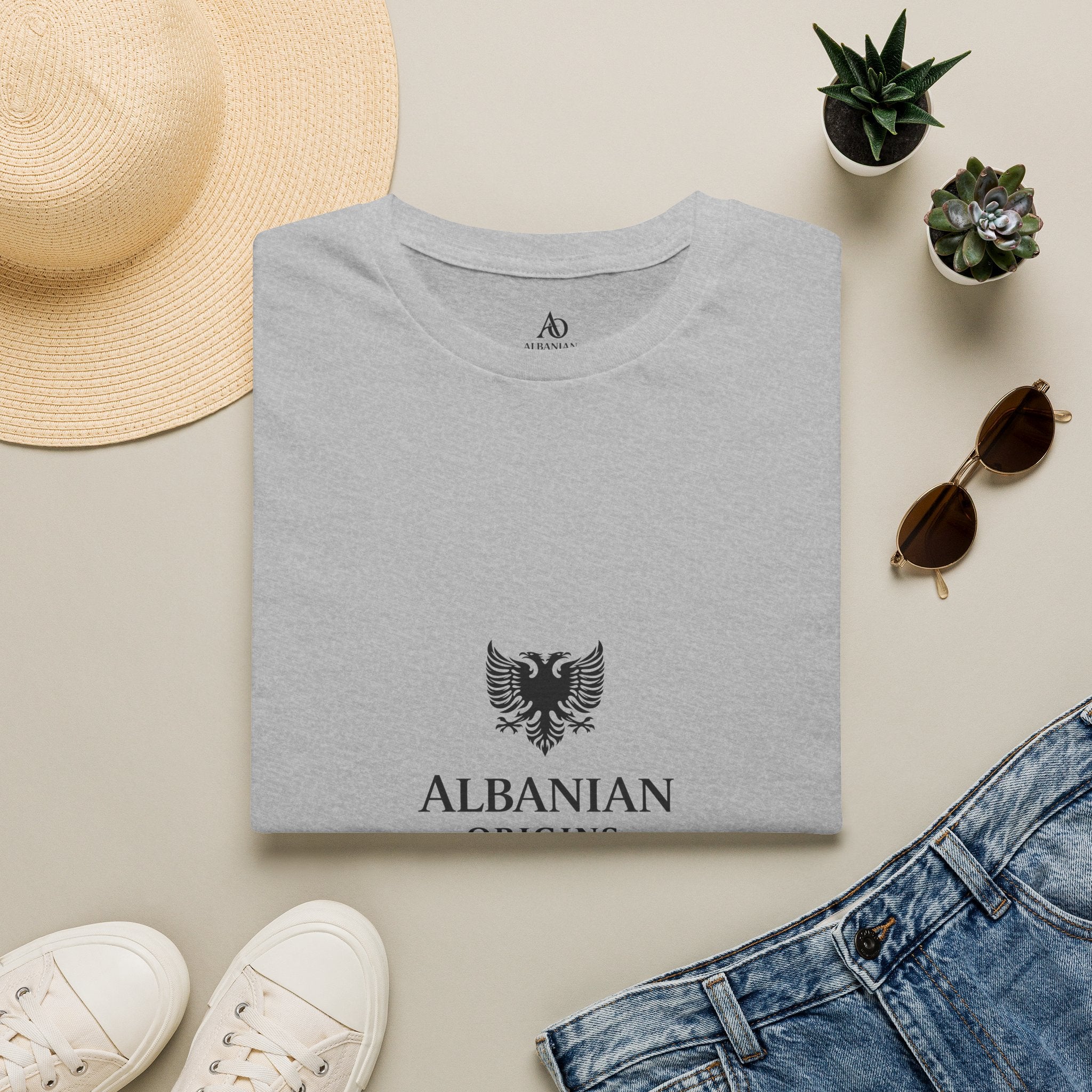 Unisex Softstyle T-Shirt - Albanian Origins Eagle