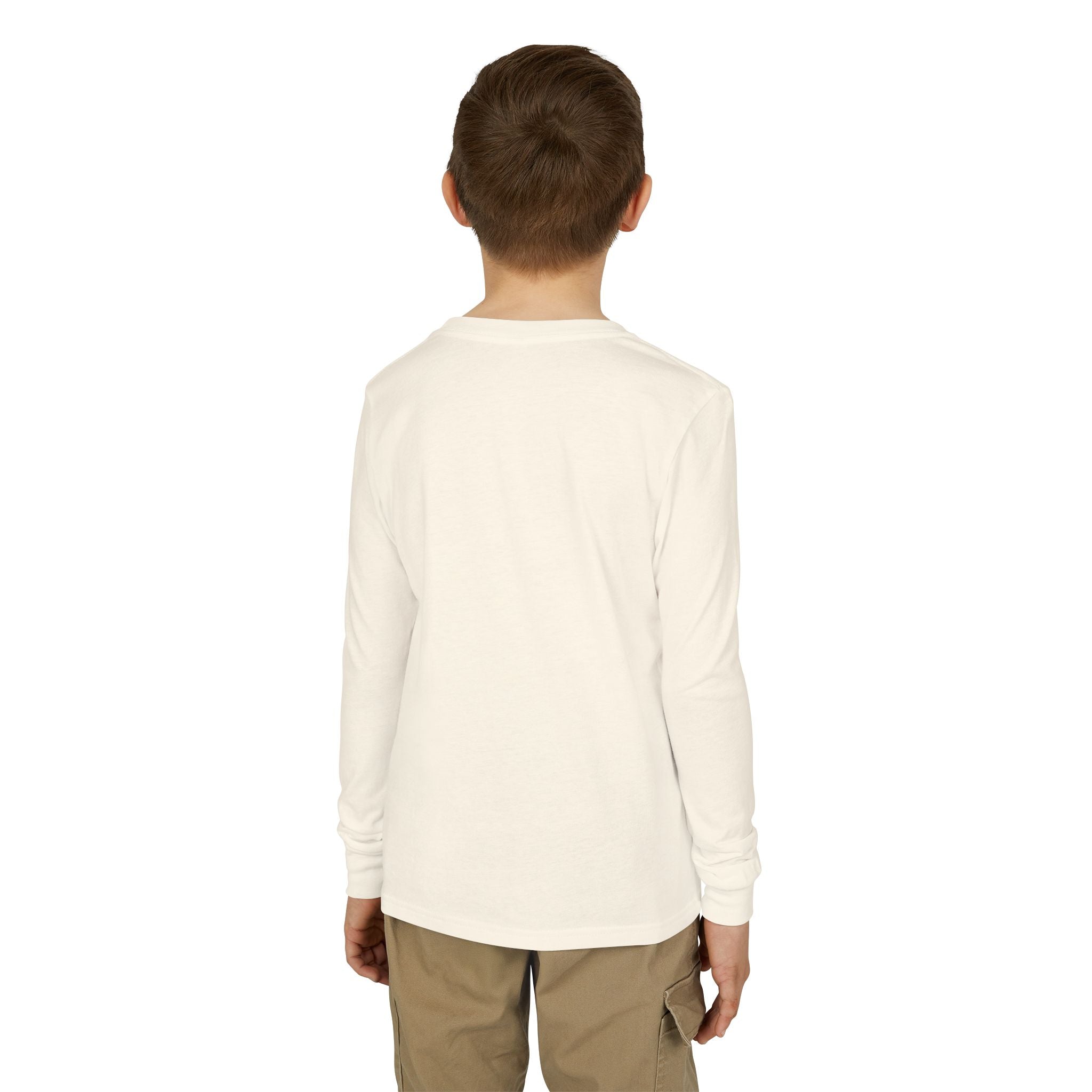 Youth Jersey Long Sleeve Tee - Albanian Origins Logo