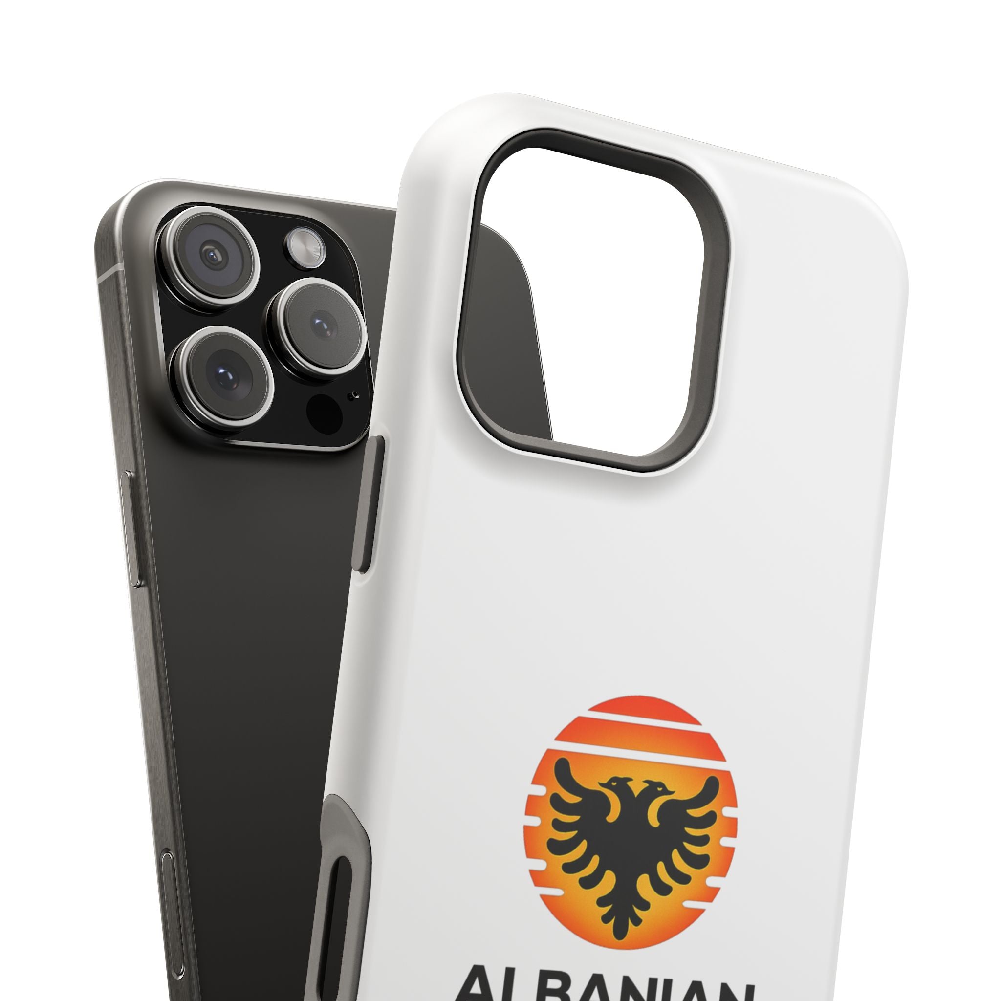 Magnetic Impact-Resistant Cases - Albanian Origins Sun Logo