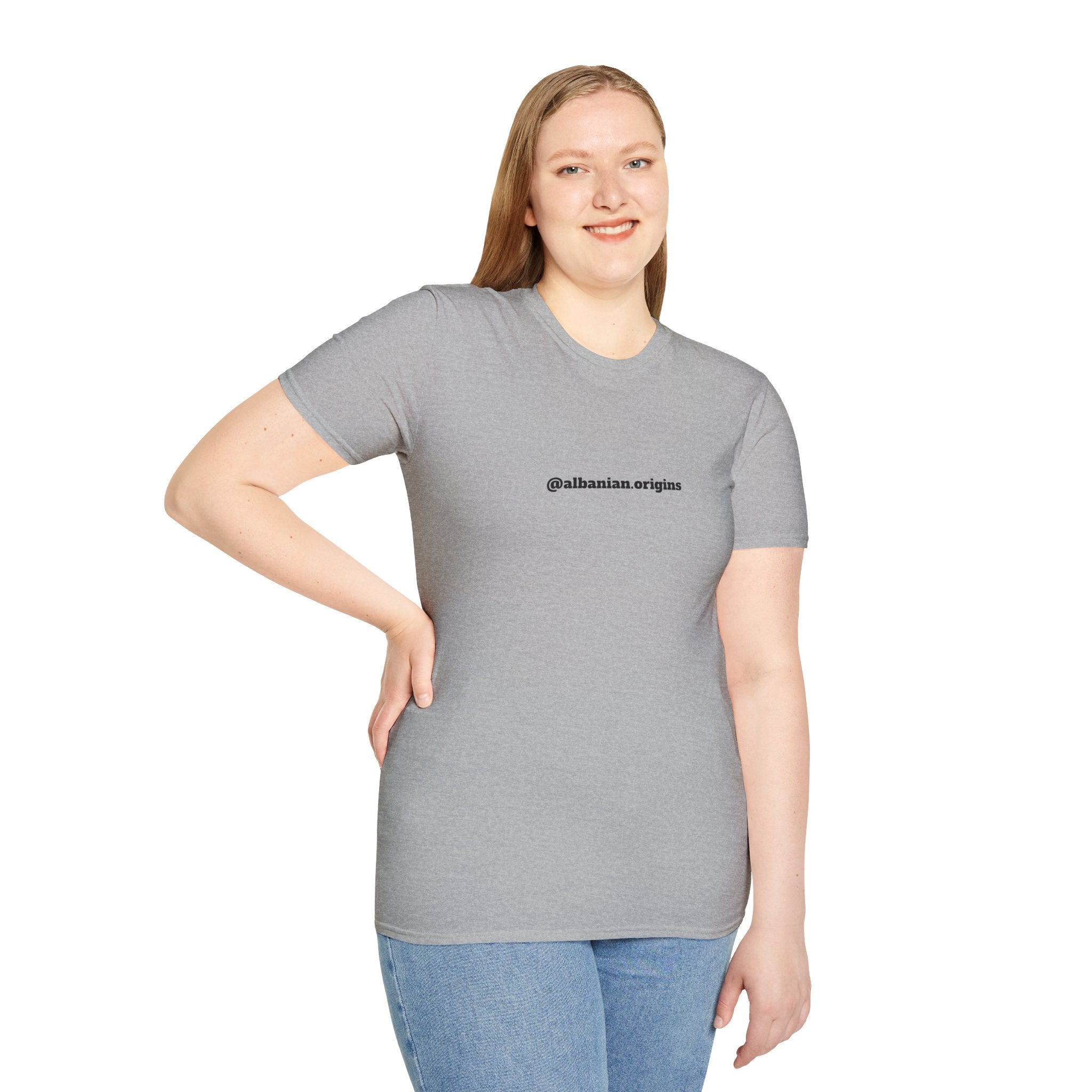 Unisex Softstyle T-Shirt - @albanian.origins - Albanian Origins Design