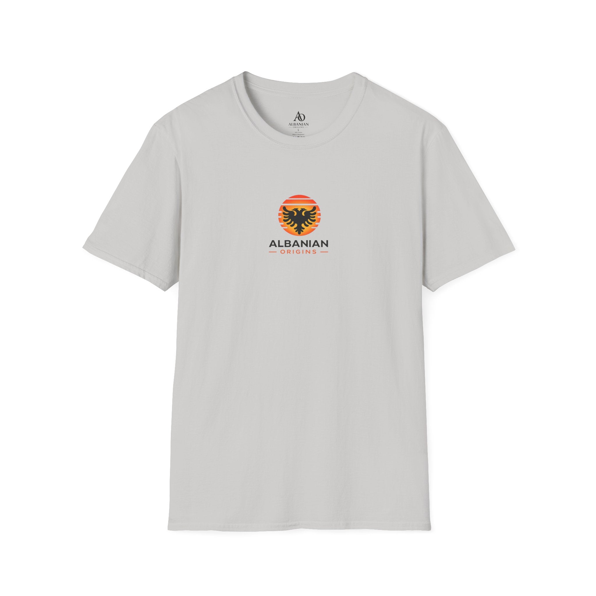 Unisex Softstyle T-Shirt - Albanian Origins Sun Logo