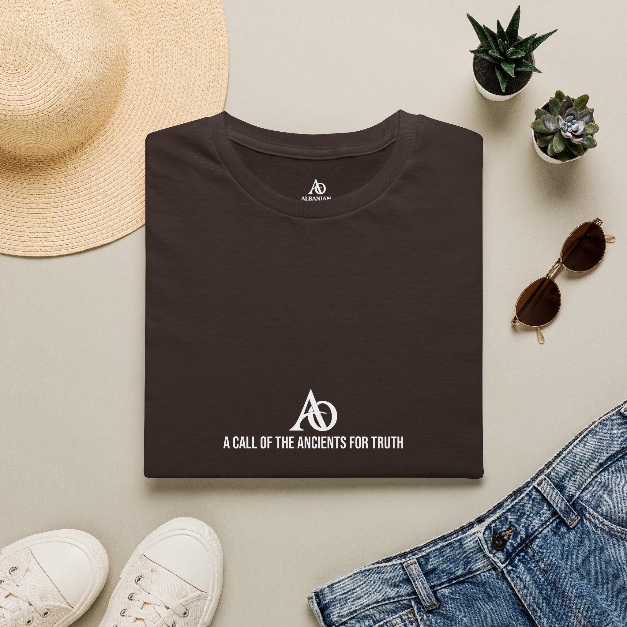 Unisex Softstyle T-Shirt - Albanian Origins - A Call of the Ancients for Truth