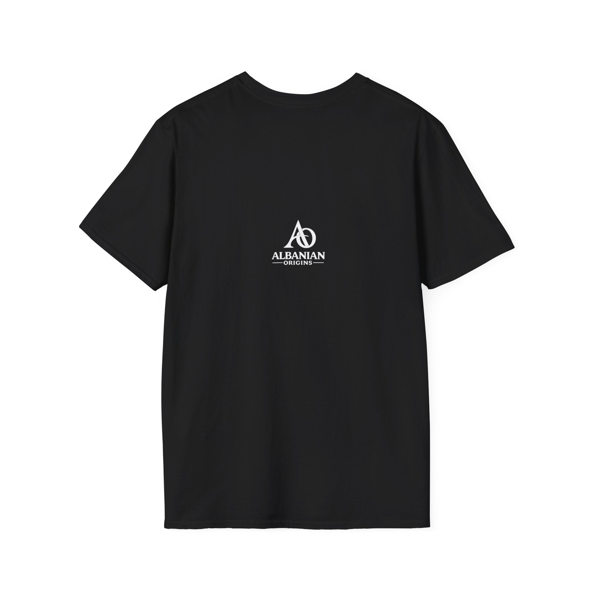 Unisex Softstyle T-Shirt - Albanians Against Corruption - Albanian Origins