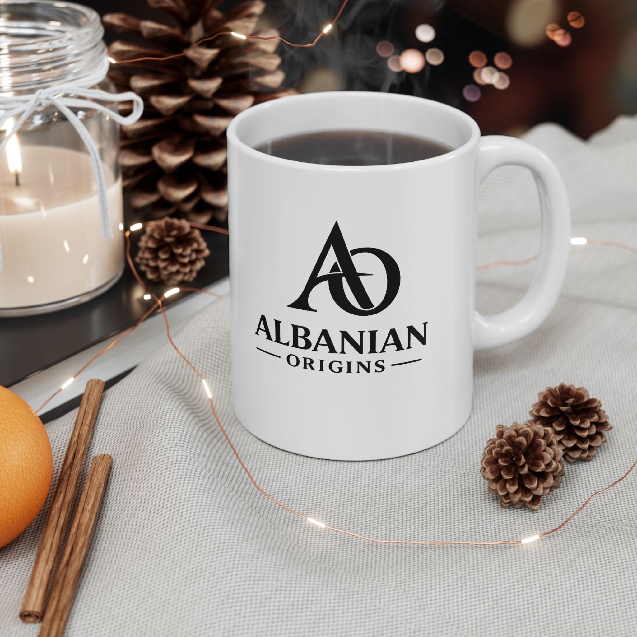 Albanian Origins - Ceramic Mug, (11oz, 15oz)